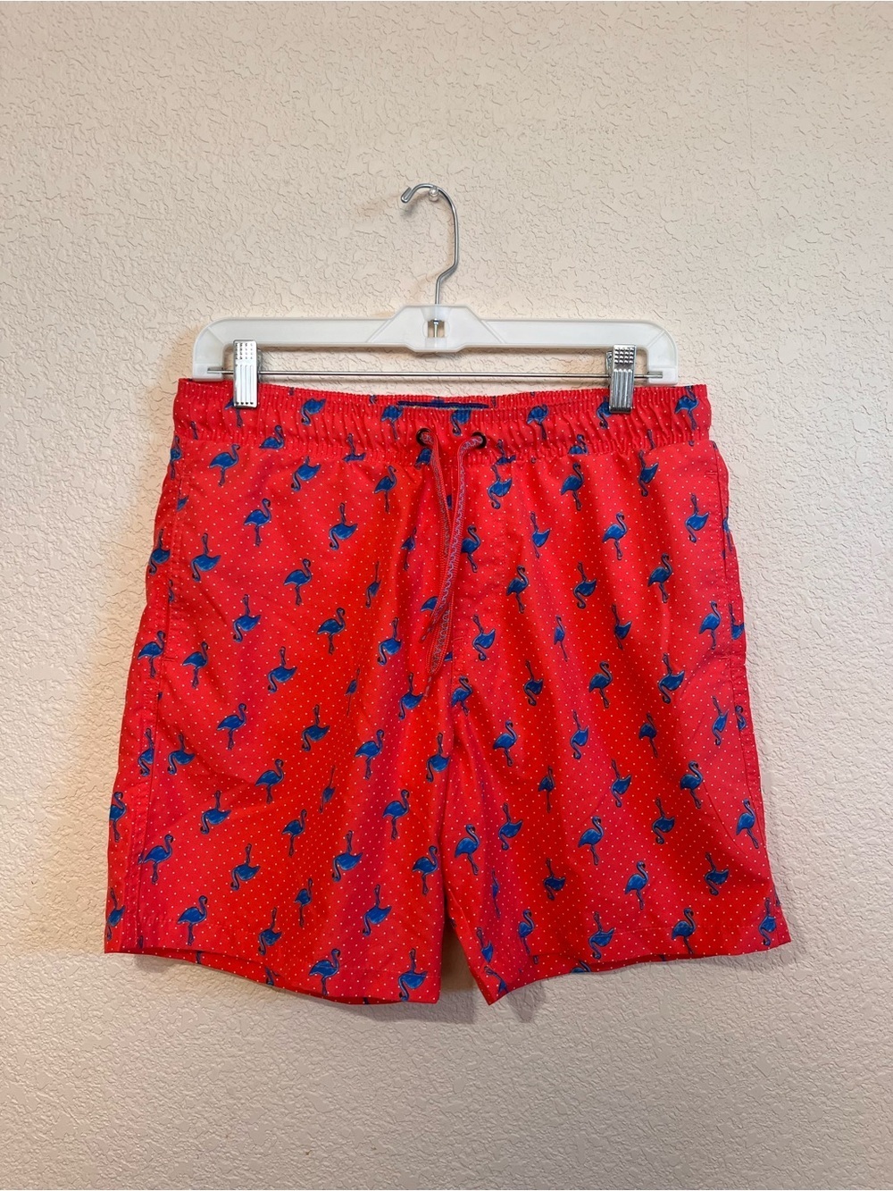 Surf Society Men's Flamingo Print Swim Shorts